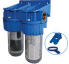 Cronus O' Ring 2-Stage Under Sink Water Filter System , ½" Inlet/Outlet, with 5" Replacement Filter Cronus O’ring Carbon 5μm 1817338