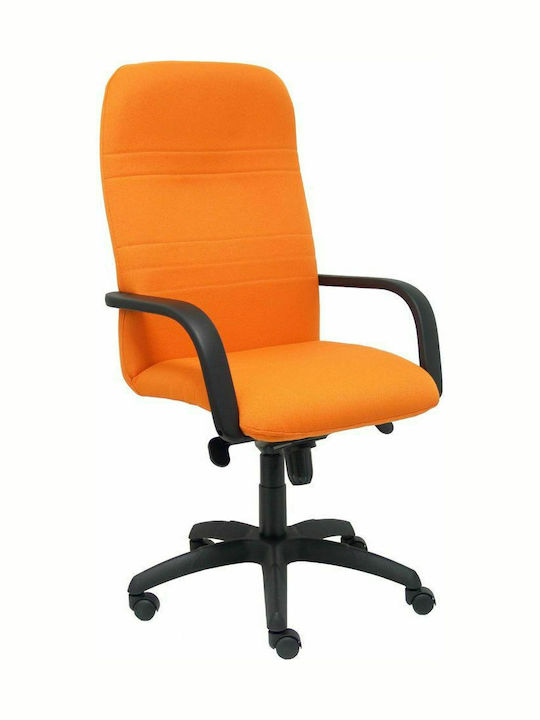 Καρέκλα Γραφείου με Μπράτσα Letur Bali Πορτοκαλί P&C