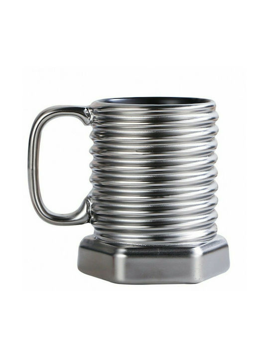 Ceramic Cup Silver 400ml