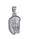 Pendant Kids Talisman with Jesus Christ from White Gold 14K