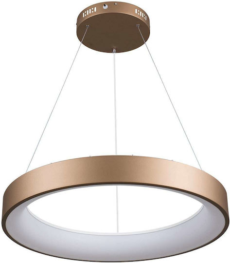 GloboStar Salem Pendant Light Brown 66x66cm