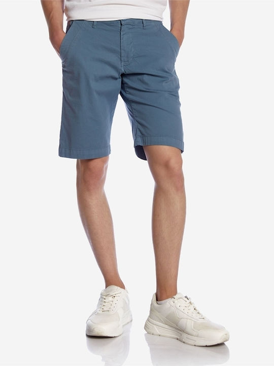 Brokers Jeans Ανδρική Βερμούδα Chino Blue Raf