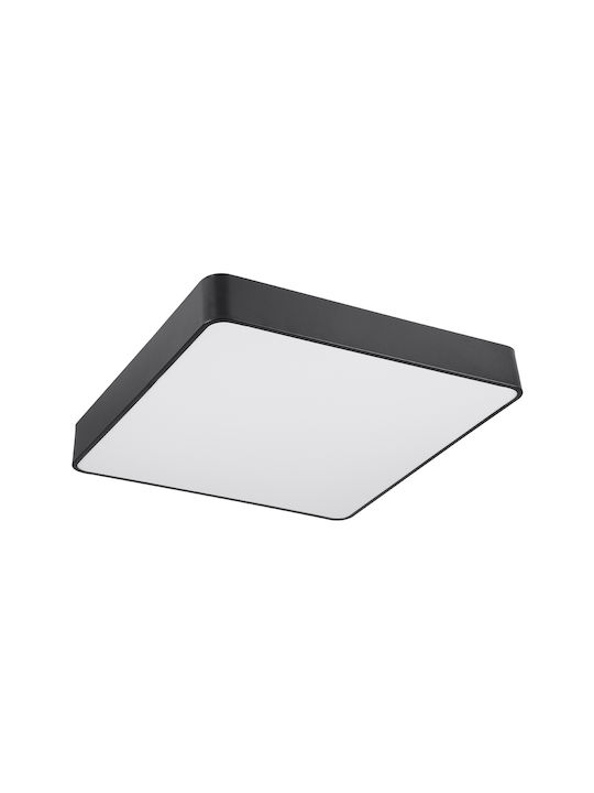 GloboStar Kamala Deckenleuchte 60cm Schwarz mit Integrierter LED und Fernbedienung