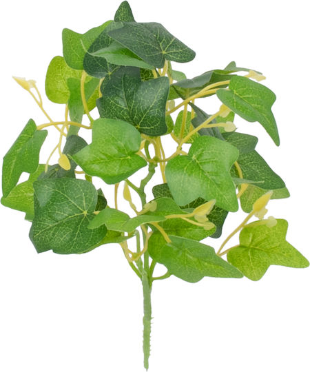 Ramură Decorativă Artificială Ivy Iederă Canarelor Verde 25cm GloboStar