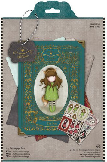 Santoro Gorjuss The Fox Scrapbooking