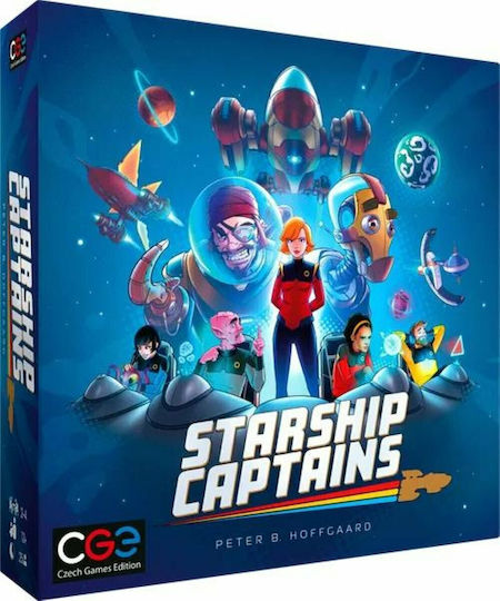 Board Game Starship Captains for 2-4 Players 12+ Years Old (EN) Czech Games Edition