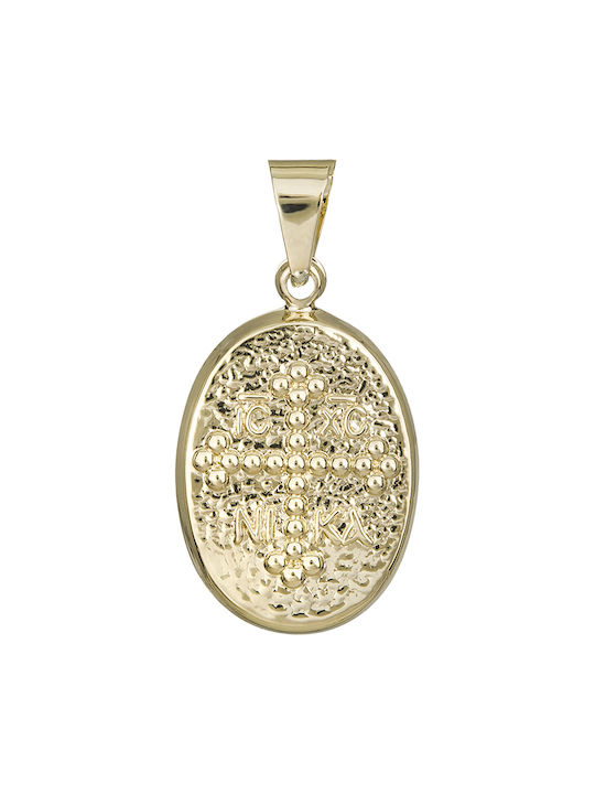 Pendant Kids Talisman Constantine from Gold 14K