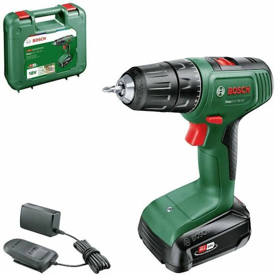 Bosch Easy Bohrschrauber 18V-40 Akkuschrauber Batteriebetrieb Brushless 18V 1x2Ah