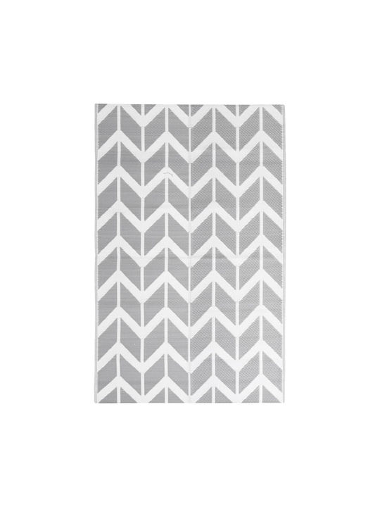 vidaXL Rug Outdoor Rectangular Grey