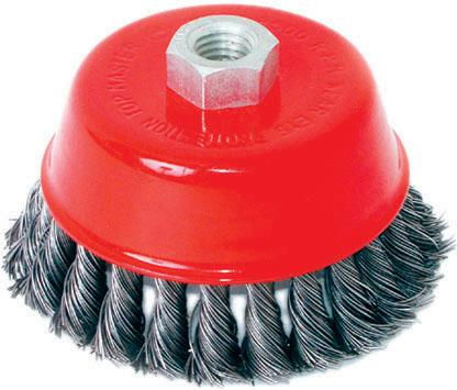 Raider 171107 Wire Brush Bell with Bristles 125mm
