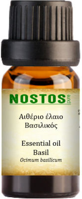 Nostos Pure Αιθέριο Έλαιο Βασιλικός 5ml