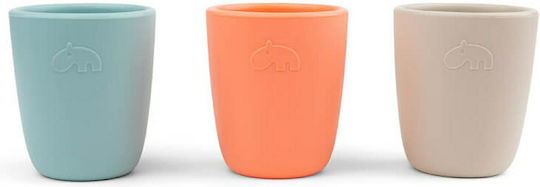Done by Deer Baby Cups made of Silicone Multicolour 3pcs