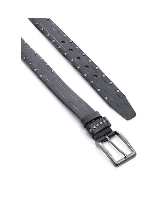 Men's Leather Belt Black