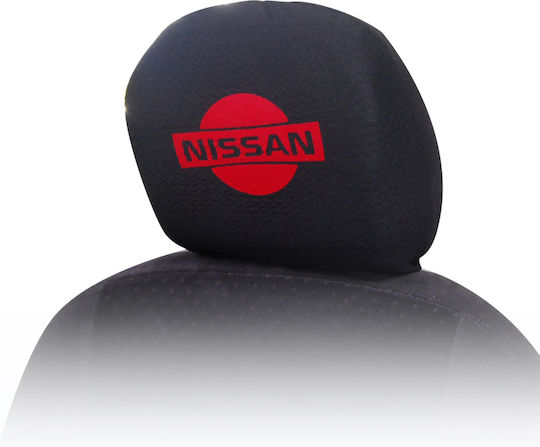 Autoline Car Seat Covers Black White for BMW White 9990000013173