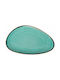 GTSA Tiffany Servierplatte Oval Porzellan Blau 36cm 1Stück