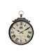 ArteLibre Antique Wall Clock Metallic Bronze Ø50cm