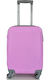 Playbags Cabin Travel Suitcase Hard Pink with 4 Wheels Height 52cm