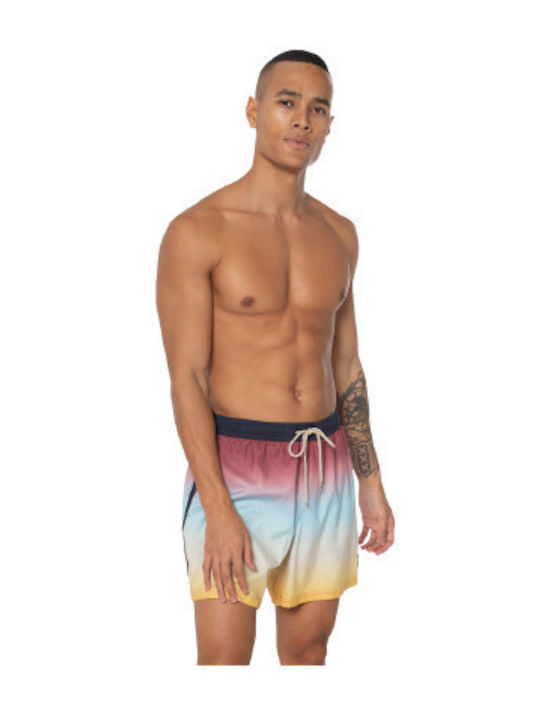 Herren Badebekleidung Shorts Mehrfarbig mit Mustern