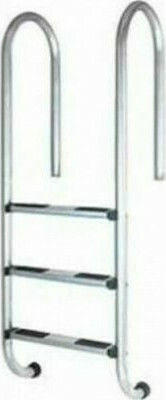 Kripsol Pool Ladder Stainless Steel 69.6x50cm Silver