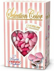 Confetti Crispo Chocolate Flavoured Pink 500gr