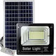 Fineblue Στεγανός Ηλιακός Προβολέας LED 200W Ψυχρό Λευκό 6000K με Τηλεχειριστήριο IP67