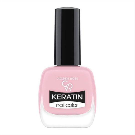 Golden Rose Keratin Glossy Βερνίκι Νυχιών Ροζ 86 10.5ml