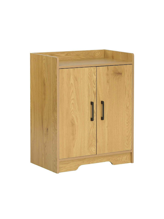 Bookcase Miranda 60x40x80cm Natural Oak