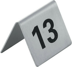 Hendi Table Numbers W50xD35xH40cm