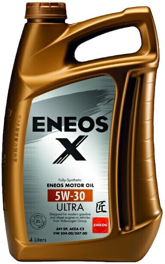 Eneos X Ultra Συνθετικό Λάδι Αυτοκινήτου 5W-30 4lt