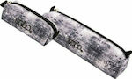 Polo Wallet Pencil Case Barrel with 1 Compartment Gray