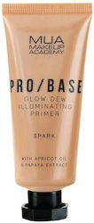 MUA Pro Base Праймер За лице в кремообразна форма Glow Dew Spark 30мл