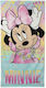 Beach towel Minnie 70x140cm