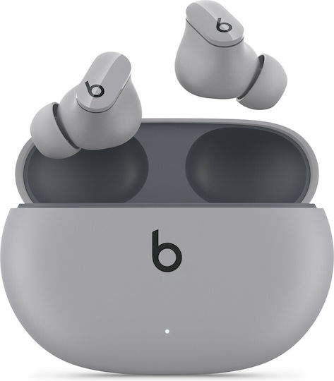 Beats Studio Buds Bluetooth Handsfree Ακουστικά με Αντοχή στον Ιδρώτα και Θήκη Φόρτισης Moon Gray