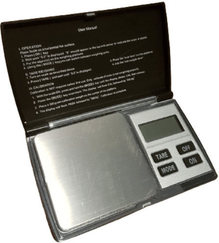 Electronic Precision Commercial Scale with Weighing Capacity of 0.2kg and Division 0.01gr