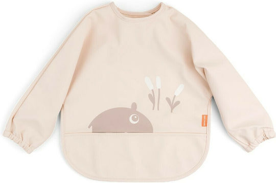 Done by Deer Coverall Fabric with Button & Sleeves Pink for 18 m+