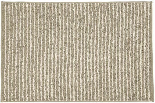 Kleine Wolke Non-Slip Bath Mat Cotton Amalia 9152271433 Taupe 50x60cm