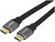 Unitek HDMI 2.1 Ultra High Speed 48Gbps 4K 120Hz HDR VRR Cable HDMI male - HDMI male 5m Μαύρο