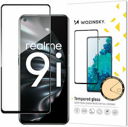 Wozinsky Full Face Tempered Glass Screen Protector Black for Realme 9i Wozinsky Full Face Tempered Glass Screen Protector Black for Realme 9i