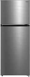 Midea MDRT385MTF46 Ψυγείο Δίπορτο 266lt NoFrost Υ165.7xΠ54.5xΒ61εκ. Inox