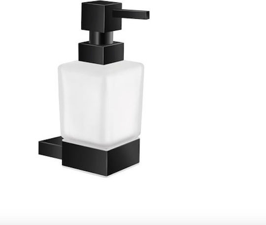 Sanco Valanio Montat pe perete Dispenser Sticlă Negru