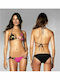 Rich Girl Set Bikini Τριγωνάκι & Brazil Black/Fuchsia