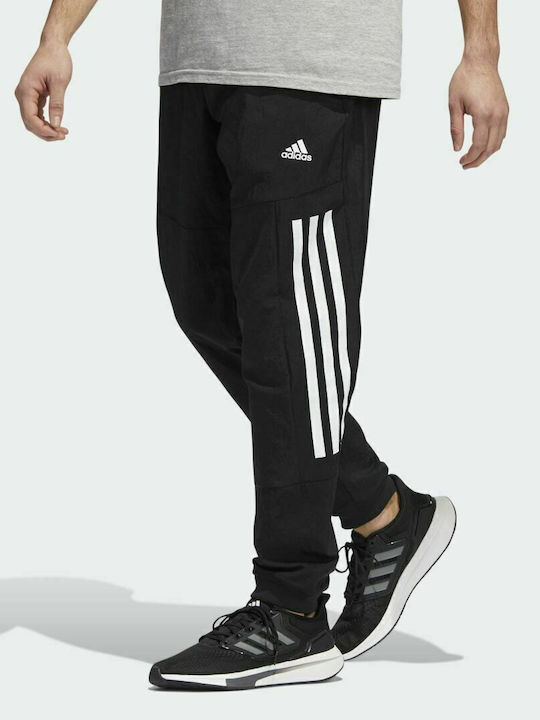 Adidas Future Icons Παντελόνι Φόρμας με Λάστιχο Μαύρο