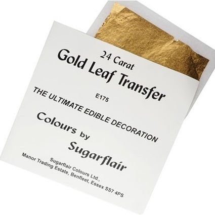 Sugarflair Essbare Dekorationen Goldene