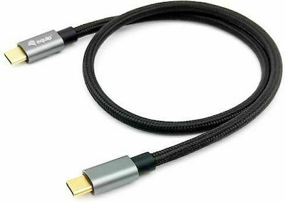 Equip USB 3.2 Kabel USB-C männlich - USB-C 100W Schwarz 0.5m (128353)
