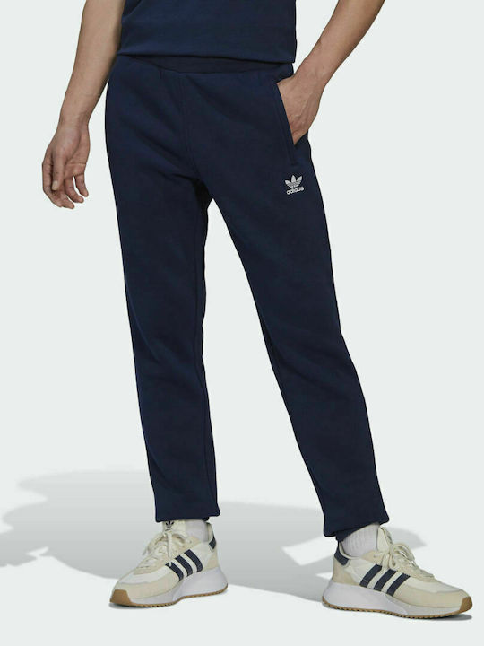 Adidas Adicolor Essentials Trefoil Παντελόνι Φόρμας Fleece Night Indigo