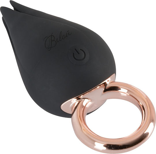 Belou Vibrator Finger Be Satisfied Finger Vibrator 3.8cm Black