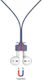 AHAstyle Μagnetic Anti-Lost Strap σε Μπλε χρώμα για Apple AirPods