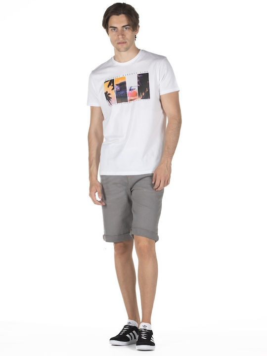 Men's Shorts Jeans Gray