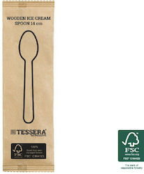 Tessera Biodegradable Spoon Disposable Wooden 100pcs Tessera Biodegradable Spoon Disposable Wooden 100pcs