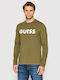 Guess Men's Long Sleeve Blouse Green